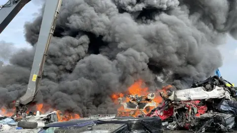 West Midlands Fire Service The fire