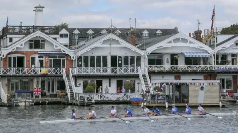 PA Media Rowers at regatta