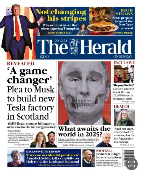 BBC The Herald on Sunday 