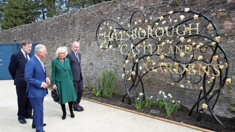 Chris Jackson Prince Charles and the Duchess of Cornwall attend the reopening of Hillsborough Castle