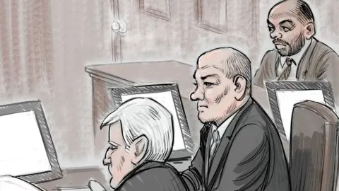 Tom Chalkley Daniel Hersl (middle) and Marcus Taylor (right