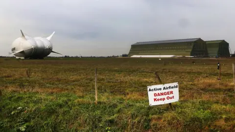 SBNA Hybrid Air Vehicle at Cardington hangars