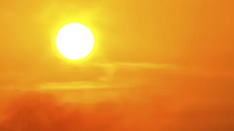 Getty Images A photograph of the sun