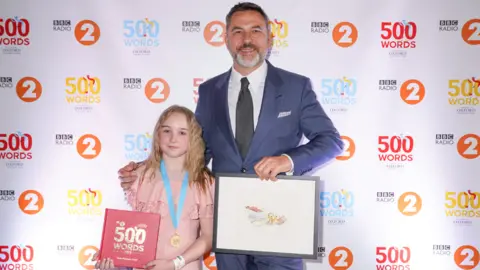 BBC Esme Harrison-Jones with David Walliams