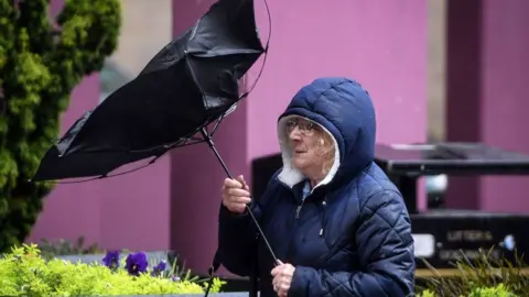 Getty Images Windy day