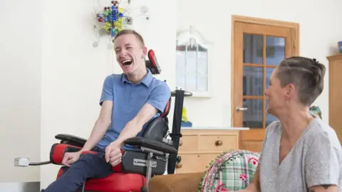 Getty Images Patient with ALS