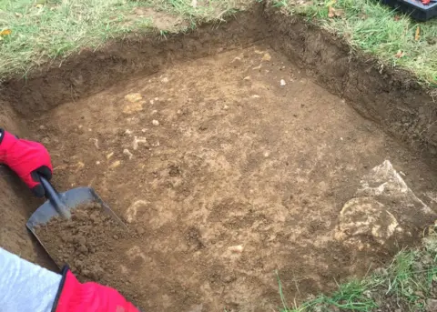 Sudeley Castle Archaeological dig