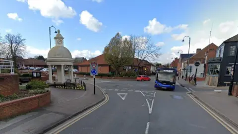 A street view of Main Street in Kimberley in Nottinghamshire.