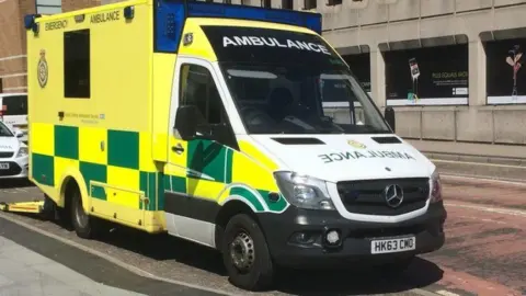 Eddie South Central Ambulance Service vehicle