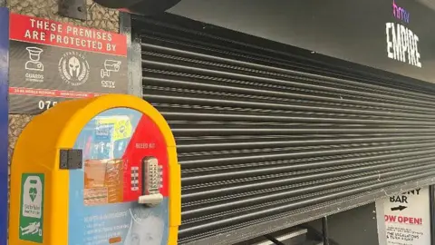 OurJay foundation Cabinets containing equipment