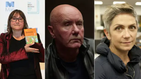 Reuters/BBC Ali Smith, Irvine Welsh, Denise Mina