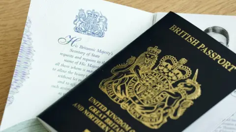 PA Media New UK passport