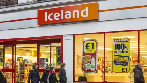 Getty Images The outside of an Iceland supermarket