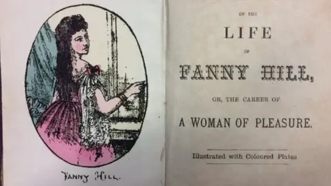 Hansons Auctioneers Fanny Hill banned book auction