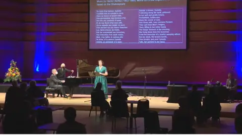 BBC Singer Jess Dandy and pianist Malcom Martineau