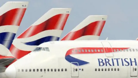 Reuters British Airways planes