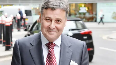 PA Blackpool president Valeri Belokon at the High Court earlier this month