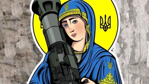 Courtesy Christian Borys  An image of 'Saint Javelin'