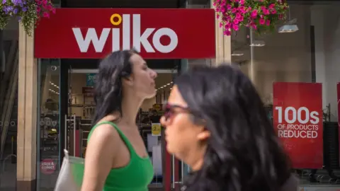 Getty Images Wilko shopfront