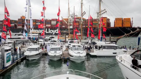 Getty Images Southampton International Boat Show in 2018