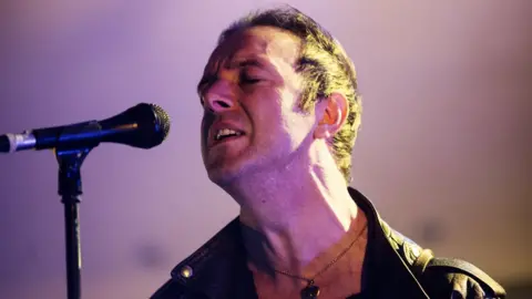 Getty Images Glasvegas singer James Allan