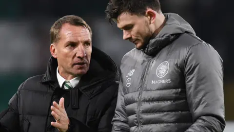 Brendan Rodgers & Oliver Burke