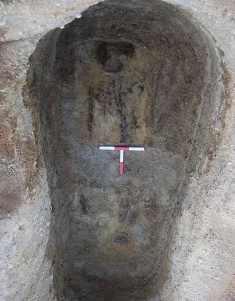 James McComas/ Tarradale Through Time Remains of skeleton