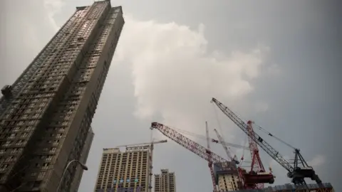 AFP A construction site in Shenyang