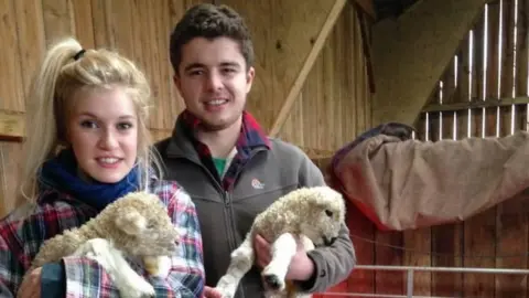 Dartmoor Shepherd Lewis and Flora at the beginning of their journey