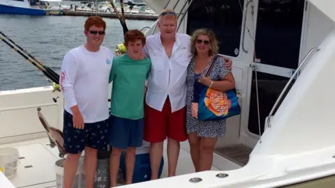 Maggie Murdaugh/Facebook Murdaugh family on a boat