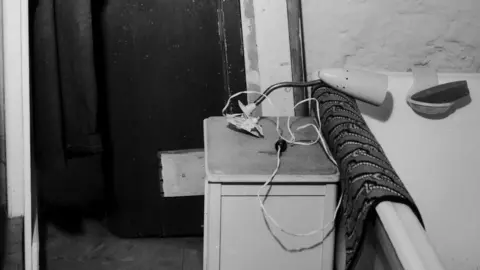 Getty Images A darkroom found in Houghton's bathroom