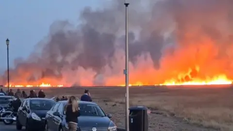 Fire at Parkgate