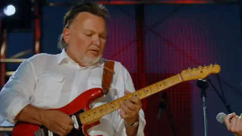 Getty Images Rock and Roll Hall of Fame member Ed King of Lynyrd Skynyrd