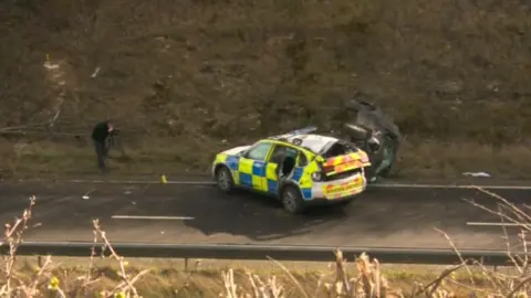 BBC Crash on A64