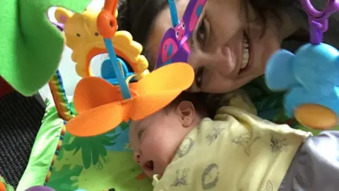 Tom Green Deb Green and baby Sam