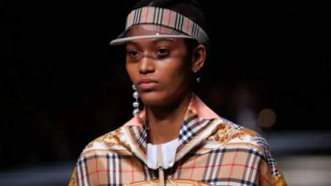 Getty Images Burberry model