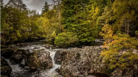 Mandy Llewellyn Betws y Coed falls