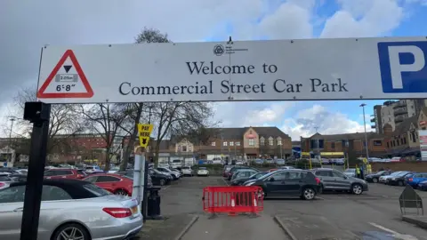 Sara Palmer/BBC Commercial Street car park