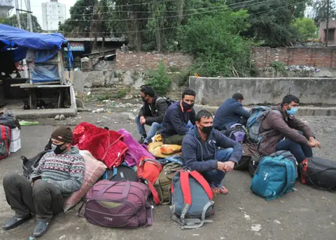 Getty Images people stranded