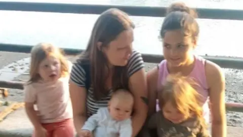 Family handout Danielle and her children