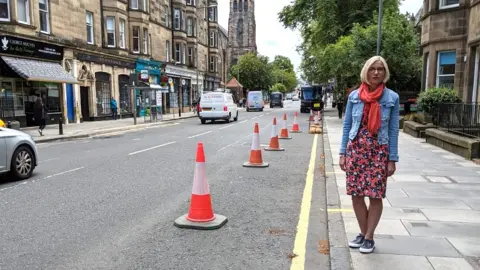 Lesley Drummond Lesley Drummond, owner of dress boutique Vivaldi in Edinburgh's Church Hill