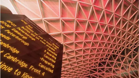 Getty Images Rail disruption