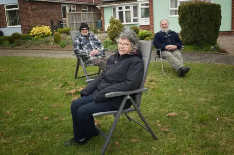 BBC (l-r) Roy, Laithwaite, Pat Laithwaite and Tim Smith