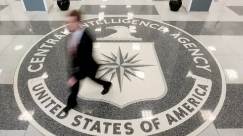 Reuters The lobby of the CIA Headquarters Building is pictured in Langley, Virginia, U.S. on August 14, 2008.