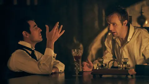 BBC/Hartswood Films Claes Bang and John Heffernan in Dracula