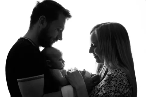 Ryan Shorter Ryan and Lynsey and their baby