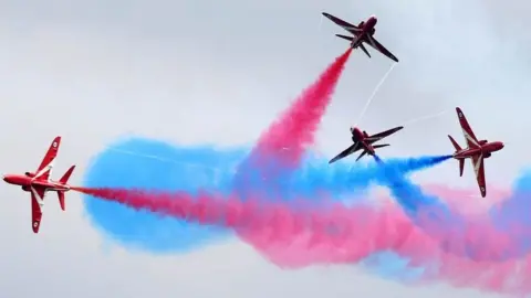 Teesside Airshow Red Arrows