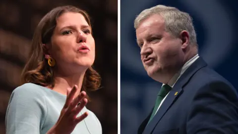 Getty Images/PA Media Jo Swinson and Ian Blackford