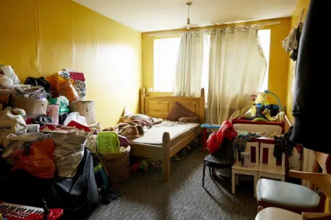 Katie Wilson The bedroom of Beatrice, George and their family