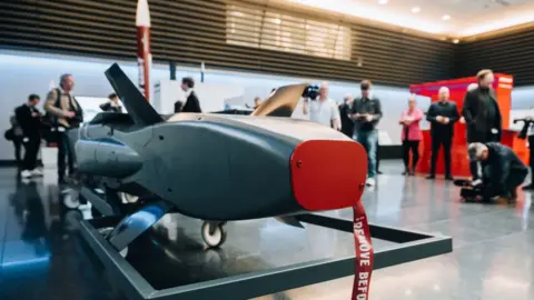 Getty Images taurus missile on display in germany
